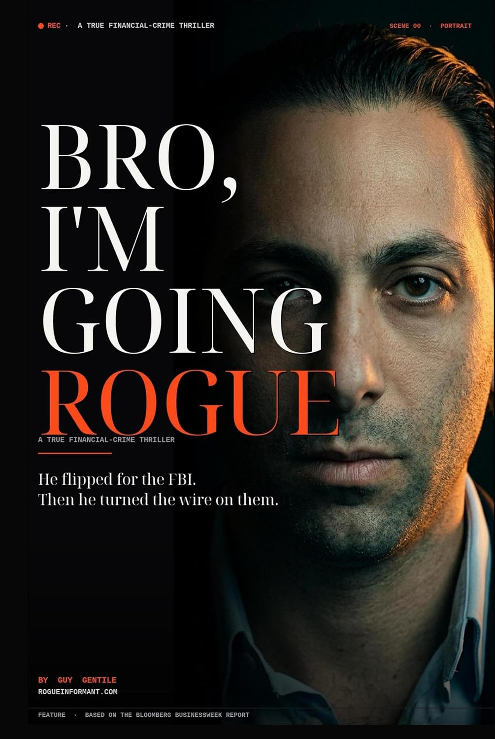 Bro, I'm Going Rogue by Guy Gentile — front cover